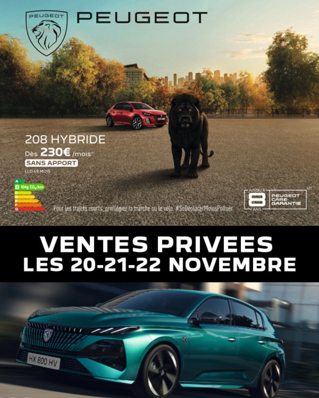 Ventes Privées Exceptionnelles – 20, 21 & 22 Novembre