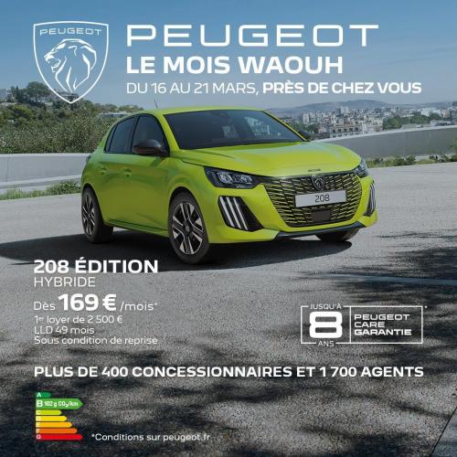 🚗 Les Offres Waouh Peugeot